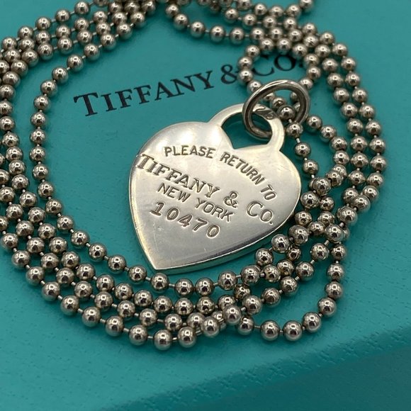 Tiffany & Co. Jewelry - Tiffany Return To Tiffany Heart Tag Pendant Necklace